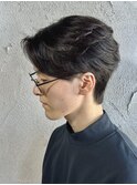 MEN’S HAIR/サーフカール/刈り上げセンターパート/群馬高崎