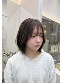 大人可愛いくびれボブレイヤーボブタッセルボブ髪質改善ボブ