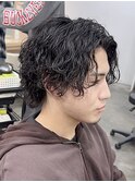 グランジサーフカールパーマツイストスパイラルパーマグランジ
