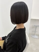 アイニ 天王寺アポロ店(aini)&nbsp;アディクシーカラーハイライトダブルカラーレイヤーカットボブ