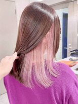 エイチエムヘアーホーム 池袋2号店(H M hair home)&nbsp;インナーカラー×ピンク