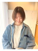 抜け感たっぷり☆レイヤーボブ