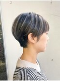 大人可愛いショートハンサムショート丸みショートボブ横浜