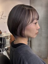 リーオオサカ(Lee Osaka) 【大人のデザインカラー】似合わせショート×透明感カラー