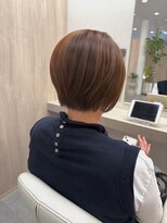 イマージュ 志免店(image)&nbsp;面の美しさにこだわった、大人のコンパクトボブ
