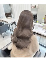 ハーディ 天神大名(Hardy)&nbsp;オリーブグレージュ 韓国ヘア くびれヘア ロング