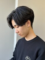 エルマーク 立川(L-MARK)&nbsp;フェザーパーマ/ニュアンスパーマ/センターパート/メンズ
