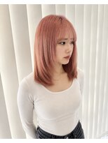 ユウヘアー 師勝店(U Hair)&nbsp;ハイトーンパールピンク！
