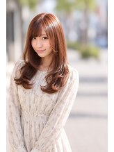 ループヘアーデザイン 谷塚店(ROOP Hair Design) 小顔効果抜群!ロングレイヤースタイル
