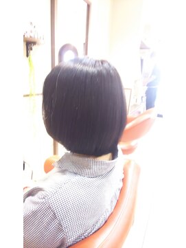 ネオリーブチノ 登戸店(Neolive cino) 【neolive cino】お手入れ簡単前上がりボブ☆