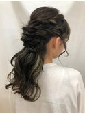 結婚式にも合うイベントヘアアレンジ！