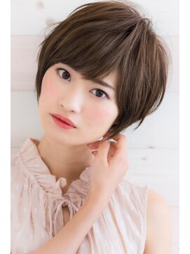 リル 7F 銀座(Rire) 【Rire-リル銀座-】ひし形シルエットのエアリーショートボブ☆彡