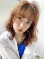 サングース(Sungoose)&nbsp;韓国風ミディ＃前髪くびれイメチェンラベンダーカラー