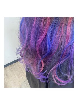 フレンズ 平岡店(friend's) 【札幌平岡　デザインカラー(ユニコーンカラー)】　藤原有貴