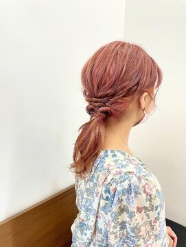 ノチ(Noci) 【和田寧々】コーラルピンク/ピンクカラー/秋カラー