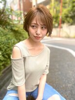 ミエル ヘア 新宿(miel hair) 〈mielhair新宿〉ナチュラル ショート TOKIO イルミナ