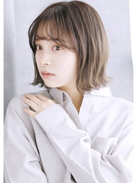 アーク(ARC+) 大人かわいい外ハネボブ　ハイトーンカラー#20代、３０代