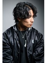 アソビ 表参道(ASOBI)&nbsp;波巻きスパイラルパーマ ウルフ