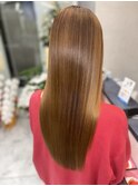 うる艶ミルクティーブラウン【銀座髪質改善トリートメント】