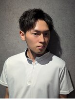 クフィア メンズヘアー カンポ 天王寺店(CUFFIA MEN'SHAIR CAMPO)&nbsp;アップバング×ナチュラルショート／ニュアンスパーマ
