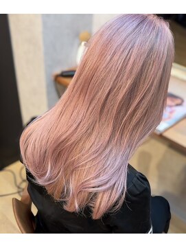 ブルーアンドカンパニー(BLUE&Co.) ピンクベージュ