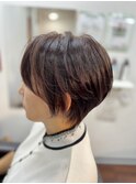 スッキリ丸みショート