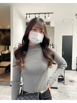 ジン(JIN)&nbsp;☆グレージュカラー☆透明感カラー☆ブリーチ無し☆久留米☆