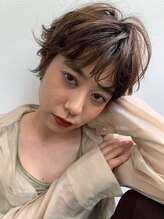 キャパ(CAPA) ショートヘアショートボブカラーハイライト30代40代50代ボブ1