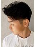 【男性が嬉しい眉毛カット込♪】ヘアカット+眉毛カット+ショートヘッドスパ
