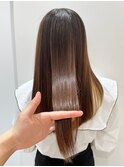 うねりを改善！艶々縮毛矯正