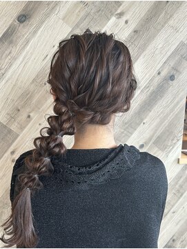 アーザ ヘアー(ASA hair) サイド編みおろし