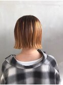 かわいさMAX！切りっぱなしボブ