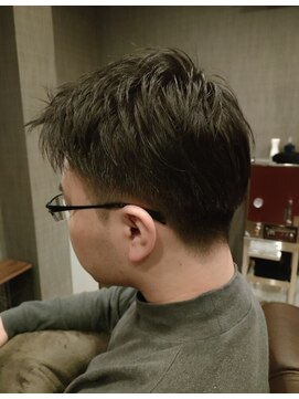 コトノハ 新屋敷町店(kotonoha) 清潔感のあるメンズツーブロックスタイル