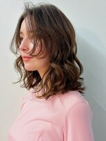 ガーデン 銀座(GARDEN)&nbsp;デジタルパーマ チェリーブラウン イメチェン 垢抜けヘア