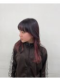 松山市 10代 20代 30代 インナーカラー デザインカラー