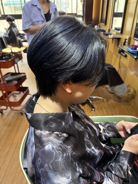 フレックス(FREEX) 【ネイビーブルー×ショート】ブルー系カラー