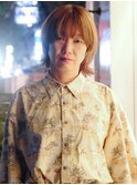 乾かすだけでまとまるマッシュウルフヘアー