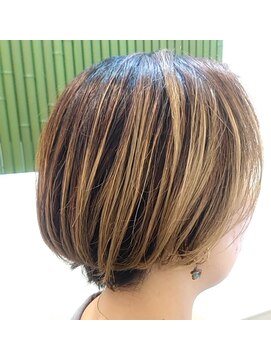 カグヤヒメ(kaguyahime) ショート×ハイライト