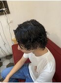 常田大希風パーマ