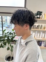 メロウ(mellow)&nbsp;ツイストスパイラルパーマ×メッシュキャップハイライト