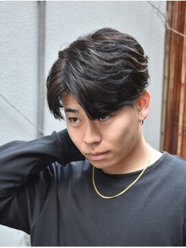 フリークバーバーショップ 河原町三条店(FREAK BARBER SHOP) サーフカール/スパイキーショート/フェザーパーマ/河原町三条K