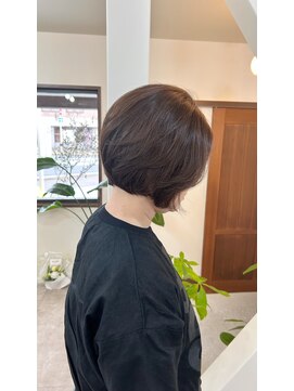 ロエ(loe) 今っぽ質感のショートボブ