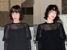 質感を大切に、ダメージを抑えた理想のパーマデザイン。