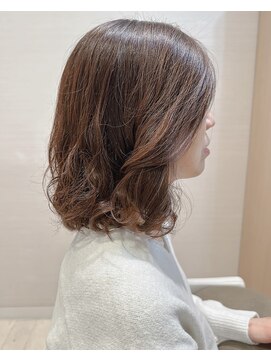 コーエン(cowen) 大人かわいい☆伸ばしてる方は必見！ゆるふわデジタルパーマ♪