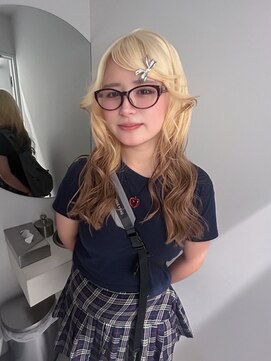 キオク(KIOX) ハイトーン/デザインカラー/ハッシュカット/レイヤーカット