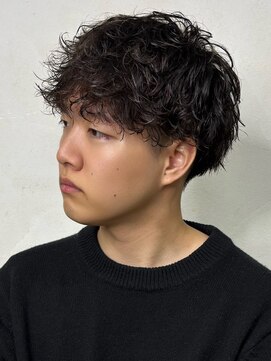 MEN’S HAIR/波巻ツイストスパイラル/フェザーパーマ/鹿島田