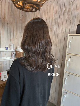 ヘアーサロン ヴィアルス 松原店(hair salon VIARS) オリーブグレージュ