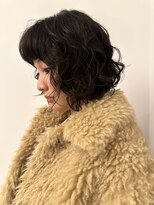 ニーム(nimes)&nbsp;ボブパーマドライパーマミニボブ黒髪パーマ