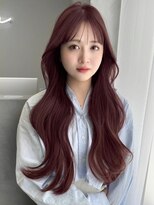 ソヨン 名駅2号店(SOYON)&nbsp;大人ガーリー/似合わせカット/ヨシンモリ/ピンクラベンダー/z738