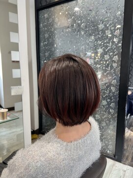 フィラージュ サロンドウィズ(filage SALON DE WITH) 40代50代/ショートボブ/船橋/船橋大神宮下/白髪染め/白髪ぼかし